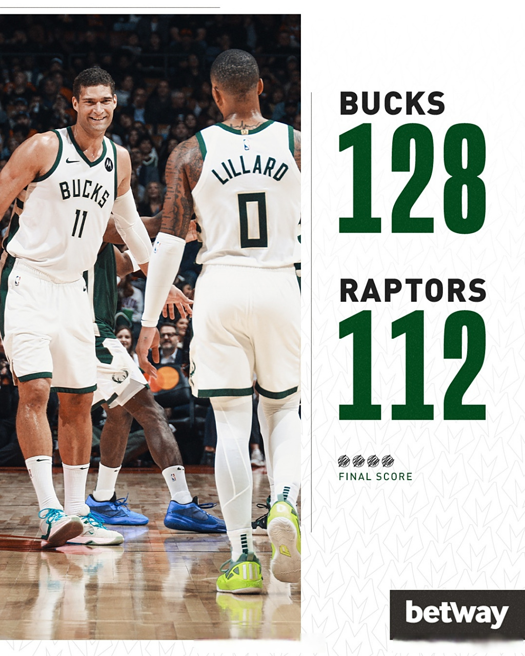 猛龙击败雄鹿，晋级季后赛次轮