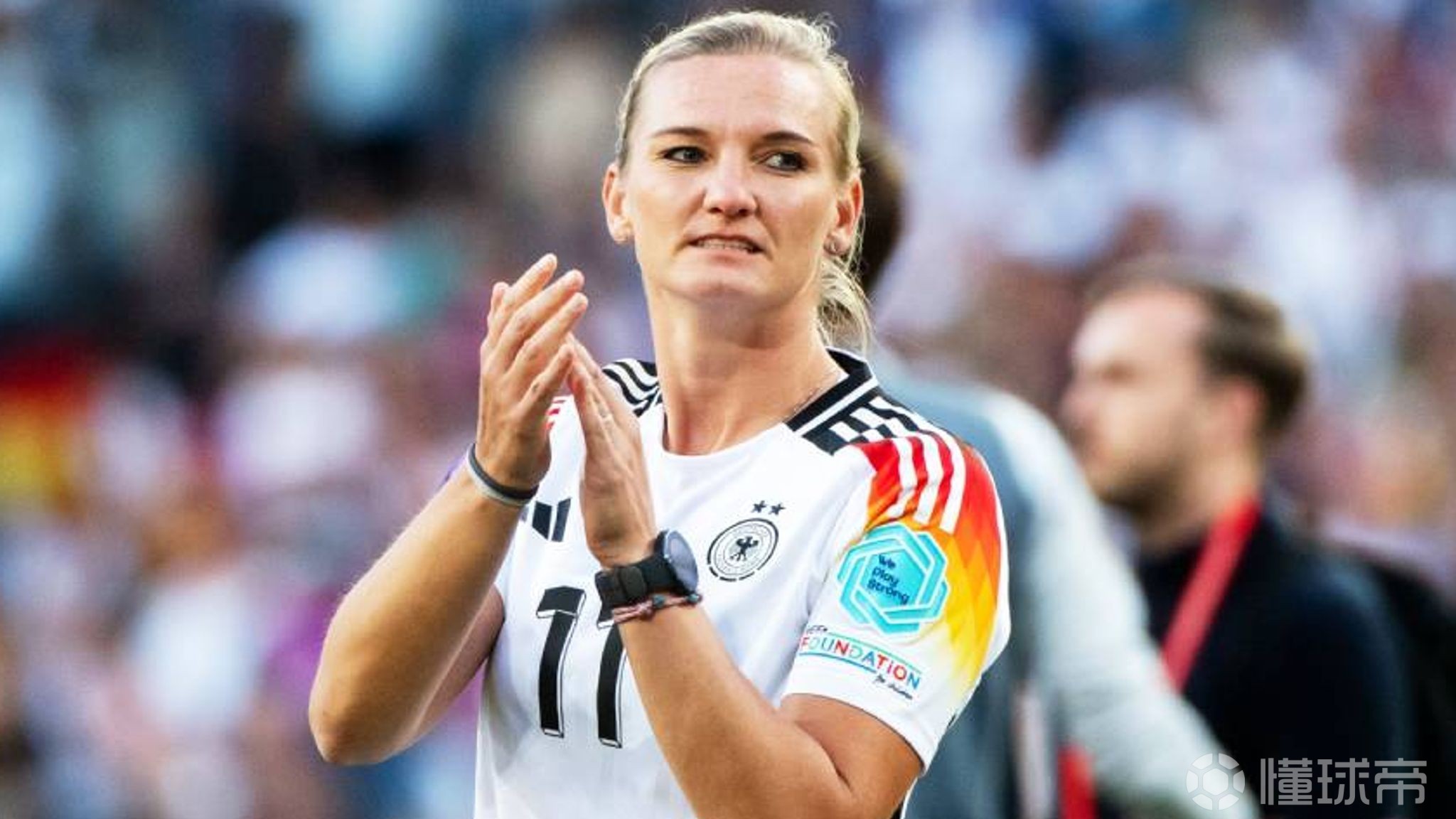 德国女足在比赛中展现非凡实力